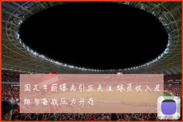 国足年薪曝光引发关注 球员收入差距与备战压力并存